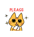 ねこごまとピーナッツの日常(English)（個別スタンプ：6）