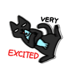 ねこごまとピーナッツの日常(English)（個別スタンプ：8）