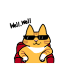 ねこごまとピーナッツの日常(English)（個別スタンプ：16）