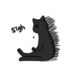 ねこごまとピーナッツの日常(English)（個別スタンプ：24）