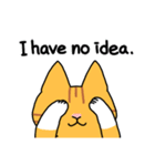 ねこごまとピーナッツの日常(English)（個別スタンプ：31）