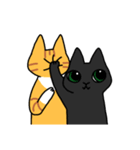 ねこごまとピーナッツの日常(English)（個別スタンプ：34）