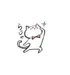 しろくてゆるいどうぶつたち（個別スタンプ：6）