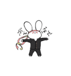 しろくてゆるいどうぶつたち（個別スタンプ：21）