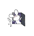 しろくてゆるいどうぶつたち（個別スタンプ：27）