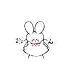 しろくてゆるいどうぶつたち（個別スタンプ：36）