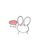 しろくてゆるいどうぶつたち（個別スタンプ：37）