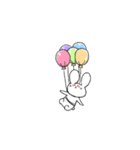 しろくてゆるいどうぶつたち（個別スタンプ：39）