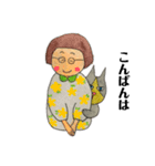 さわこでございます 1日編（個別スタンプ：15）