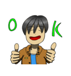 ポジティブひのと（個別スタンプ：9）