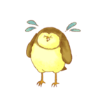 フクロウのモリーの日常（個別スタンプ：5）