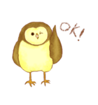 フクロウのモリーの日常（個別スタンプ：7）