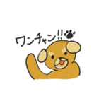 ワンチャン大学生犬（個別スタンプ：13）