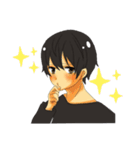ほわほわBOY（個別スタンプ：3）