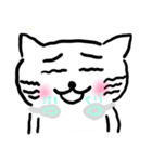 困り猫 夏（個別スタンプ：1）