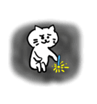 困り猫 夏（個別スタンプ：4）