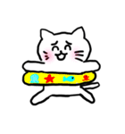 困り猫 夏（個別スタンプ：6）