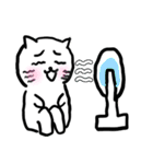 困り猫 夏（個別スタンプ：7）