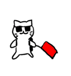 困り猫 夏（個別スタンプ：12）
