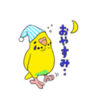 こむインコの日々（個別スタンプ：3）