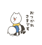 ゆかいなトリオ ねこ・あご・ポメ（個別スタンプ：5）
