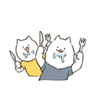 ゆかいなトリオ ねこ・あご・ポメ（個別スタンプ：25）