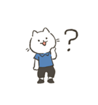 ゆかいなトリオ ねこ・あご・ポメ（個別スタンプ：35）