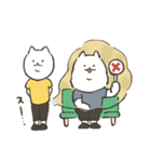 ゆかいなトリオ ねこ・あご・ポメ（個別スタンプ：37）