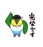 にぎやかインコ達も敬語を使う（個別スタンプ：36）