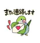 にぎやかインコ達も敬語を使う（個別スタンプ：40）