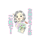 ネイルサロンのスタンプ（個別スタンプ：4）
