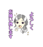 ネイルサロンのスタンプ（個別スタンプ：16）