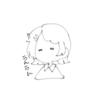 まっしろゆるいスタンプ（個別スタンプ：10）