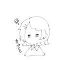 まっしろゆるいスタンプ（個別スタンプ：23）
