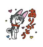 お茶目なハスキー（個別スタンプ：3）