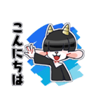 もっと！メカクレやぎ（個別スタンプ：24）