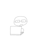 学生っぽく（個別スタンプ：16）