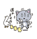 ネコとサボテン（個別スタンプ：9）