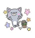 ネコとサボテン（個別スタンプ：14）