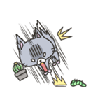 ネコとサボテン（個別スタンプ：17）