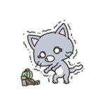 ネコとサボテン（個別スタンプ：18）