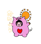 着ぐるみカップル（個別スタンプ：3）