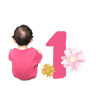 ブビオの数字。（個別スタンプ：1）