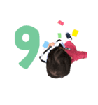 ブビオの数字。（個別スタンプ：9）