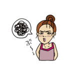 芋嫌いのコギャル（個別スタンプ：18）