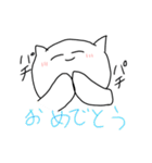 やぎとクリオネのクリオネちゃんスタンプ（個別スタンプ：23）