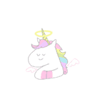 にじいろゆにこん（個別スタンプ：5）