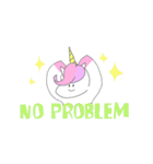 にじいろゆにこん（個別スタンプ：14）