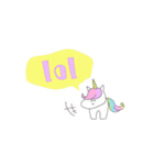 にじいろゆにこん（個別スタンプ：20）