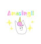 にじいろゆにこん（個別スタンプ：24）